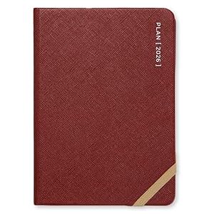 Letts of London Serene A6 week to view 2026 diary Burgundy 26-082502 Letts of London Serene A6 week to view 2026 diary Burgundy 26-082502