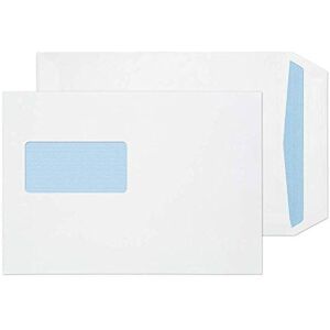 Blake Purely Everyday C5 229 x 162 mm 100 gsm Pocket Self Seal High Window Envelopes (14084) White Pack of 500 Blake Purely Everyday C5 229 x 162 mm 100 gsm Pocket Self Seal High Window Envelopes (14084) White Pack of 500