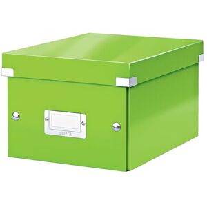 Leitz 60430054 A5 Storage Box, Click and Store Range, Small, Green Leitz 60430054 A5 Storage Box, Click and Store Range, Small, Green