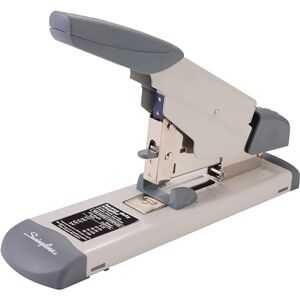 Swingline Heavy Duty Stapler, 160 Sheet Capacity, Includes Alignment Guide, Desktop Stapling, Platinum (39002) Swingline Heavy Duty Stapler, 160 Sheet Capacity, Includes Alignment Guide, Desktop Stapling, Platinum (39002)