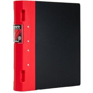 Exacompta Guildhall Ergogrip Binder, 2 Rings, A4 Red Exacompta Guildhall Ergogrip Binder, 2 Rings, A4 Red