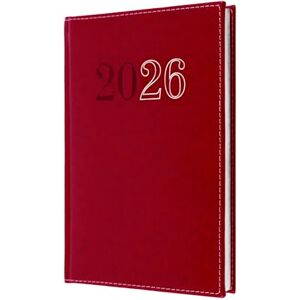 Collins Chelsea 2026 12 Month Calendar Year Planner, A5 Week-To-View with Appointments Diary Red (ND53.15-26) Collins Chelsea 2026 12 Month Calendar Year Planner, A5 Week-To-View with Appointments Diary Red (ND53.15-26)