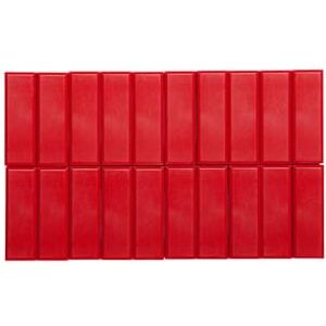 MAUL 1 kg pro High Quality Rectangular Magnet for Whiteboards Red (Pack of 20) MAUL 1 kg pro High Quality Rectangular Magnet for Whiteboards Red (Pack of 20)