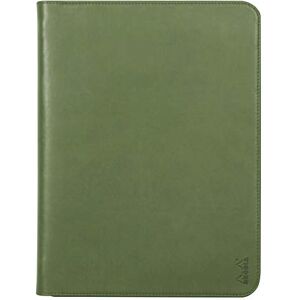 Rhodia 168118C Briefcase rama Sage for Notepads and Notebooks A4 or A4+ Dimensions Closed 25.5x34 cm Pocket for Tablet Premium Faux Leather Rhodia 168118C Briefcase rama Sage for Notepads and Notebooks A4 or A4+ Dimensions Closed 25.5x34 cm Pocket for Tablet Premium Faux Leather