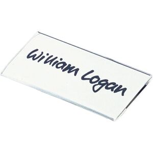 Durable 812119 - Name Tag - Acrylic, 25 pcs, Transparent Durable 812119 - Name Tag - Acrylic, 25 pcs, Transparent