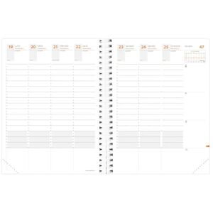 QUO VADIS Refill Agenda Spiral 2025 Time & Life Xlarge Weekly Planner French 13 months from December to December 21 x 27 cm Clairefontaine white paper Made in France QUO VADIS Refill Agenda Spiral 2025 Time & Life Xlarge Weekly Planner French 13 months from December to December 21 x 27 cm Clairefontaine white paper Made in France