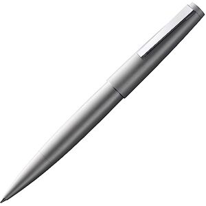 Lamy 2000 silver elegant rollerball pen in robust stainless steel perfectly balanced & in line width M M 63 rollerball refill in black Lamy 2000 silver elegant rollerball pen in robust stainless steel perfectly balanced & in line width M M 63 rollerball refill in black