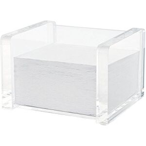 WEDO Cristallic Cubic Note-Slip Holder with Sheets Transparent WEDO Cristallic Cubic Note-Slip Holder with Sheets Transparent