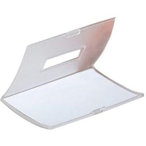 Durable Click Fold Name Badge 75 x 40 mm Includes Magnet for Attaching To Clothing Pack of 10 Transparent Polypropylene Durable Click Fold Name Badge 75 x 40 mm Includes Magnet for Attaching To Clothing Pack of 10 Transparent Polypropylene