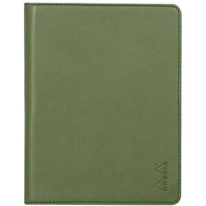 Rhodia 213003C rama Clipboard and Document Holder Booklet N°13 Sage for Notepads or A6 Format Notebooks (10.5 x 14.8 cm) Premium Italian Faux Leather rama Collection Rhodia 213003C rama Clipboard and Document Holder Booklet N°13 Sage for Notepads or A6 Format Notebooks (10.5 x 14.8 cm) Premium Italian Faux Leather rama Collection