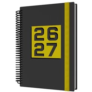 Collins 2026-2027 Mid/Academic Year Planner 13 Month A5 Day-to-Page Hard Cover Debden Delta Range Yellow (FP51M.45-2627) Collins 2026-2027 Mid/Academic Year Planner 13 Month A5 Day-to-Page Hard Cover Debden Delta Range Yellow (FP51M.45-2627)