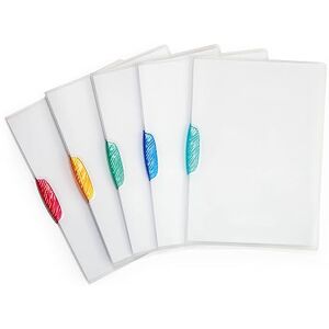 Durable SWINGCLIP 30 Document Clip Folder 25 Pack A4 Assorted Colours No Need for Hole Punchers with Easy to Use Clip Files Durable SWINGCLIP 30 Document Clip Folder 25 Pack A4 Assorted Colours No Need for Hole Punchers with Easy to Use Clip Files