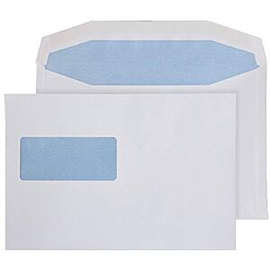 Blake Purely Everyday C5+ 162 x 238 mm 90 gsm Mailer Gummed High Window Envelopes (W154) White Pack of 500 Blake Purely Everyday C5+ 162 x 238 mm 90 gsm Mailer Gummed High Window Envelopes (W154) White Pack of 500