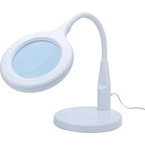 Lightcraft Value Magnifier Lamp with Flexi Neck-100mm Lens, 36 LEDs, 6500K Colour Temperature-for Hobby, Craft, Modelling & Electronics, 1.75x Magnification Lightcraft Value Magnifier Lamp with Flexi Neck-100mm Lens, 36 LEDs, 6500K Colour Temperature-for Hobby, Craft, Modelling & Electronics, 1.75x Magnification