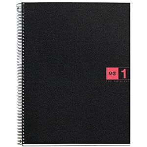 Miquelrius Miquel Rius A4 Polypropylene Cover Notebook of 80 Pages Black Miquelrius Miquel Rius A4 Polypropylene Cover Notebook of 80 Pages Black