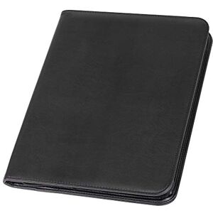 ALASSIO 30067 – Zipped Folder DIN A4 Lorenzo Writing Case in Black Organiser Folder Approx. 34 x 25 cm, Conference Folder with pad, Slip Pockets, Pen Loop and 4 Business Card Slots ALASSIO 30067 – Zipped Folder DIN A4 Lorenzo Writing Case in Black Organiser Folder Approx. 34 x 25 cm, Conference Folder with pad, Slip Pockets, Pen Loop and 4 Business Card Slots