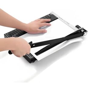 COOCHEER Professional A4 Paper Cutter, Lever Cutter, Rotary Cutter, Photo Cutter for School and Office, 32 x 25 x 3 cm, Black COOCHEER Professional A4 Paper Cutter, Lever Cutter, Rotary Cutter, Photo Cutter for School and Office, 32 x 25 x 3 cm, Black