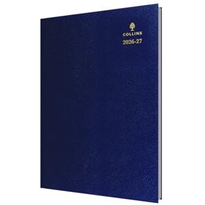 Collins 2026-2027 Mid/Academic Year Planner 13 Month A4 Day-to-Page with Appointments Debden Desk Diary Blue (44M.60-2627) Collins 2026-2027 Mid/Academic Year Planner 13 Month A4 Day-to-Page with Appointments Debden Desk Diary Blue (44M.60-2627)