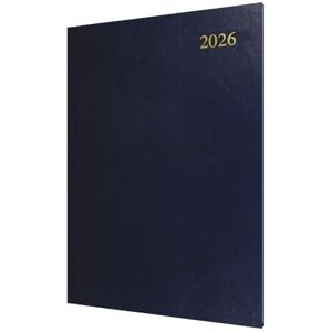 Collins Essential 2026 12 Month Calendar Year Planner, Week-To-View Diary, A4 Hard Cover Dark Blue (ESSA43.65-26) Collins Essential 2026 12 Month Calendar Year Planner, Week-To-View Diary, A4 Hard Cover Dark Blue (ESSA43.65-26)