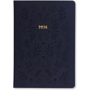 Letts of London Woodland A5 week to view 2026 diary Navy 26-082165 Letts of London Woodland A5 week to view 2026 diary Navy 26-082165
