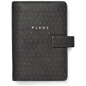 Filofax Moonlight Personal Organiser Black Filofax Moonlight Personal Organiser Black