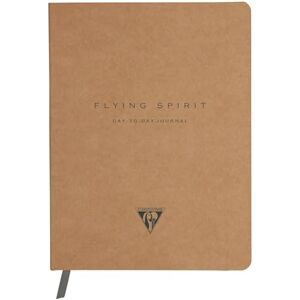 Clairefontaine 103746C Day-to-Day Journal 19x25cm 192 Pages Dot Kraft Card Cover Pocket Bookmark Elastic Flying Spirit Collection Random Delivery Clairefontaine 103746C Day-to-Day Journal 19x25cm 192 Pages Dot Kraft Card Cover Pocket Bookmark Elastic Flying Spirit Collection Random Delivery
