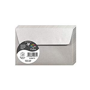 Clairefontaine 50071C Silver Iridescent Paper Pack of 20 Self-Adhesive Envelopes 9x14cm 120gsm Invitation Events Correspondence Pollen Range Premium Smooth Clairefontaine 50071C Silver Iridescent Paper Pack of 20 Self-Adhesive Envelopes 9x14cm 120gsm Invitation Events Correspondence Pollen Range Premium Smooth