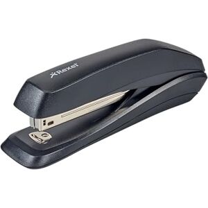 Rexel Ecodesk desktop stapler, 20 Sheets, Made with 50% recycled plastic, Eco friendly, 2100026, Black Rexel Ecodesk desktop stapler, 20 Sheets, Made with 50% recycled plastic, Eco friendly, 2100026, Black
