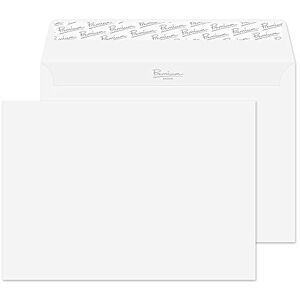 Blake Premium Business C5 162 x 229 mm 120 gsm Peel and Seal Wallet Envelopes (37455) Brilliant White Wove Pack of 50 Blake Premium Business C5 162 x 229 mm 120 gsm Peel and Seal Wallet Envelopes (37455) Brilliant White Wove Pack of 50