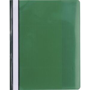 Exacompta Ref 439915B PVC Transfer File Suitable for Holding A4+ Documents, Transparent PVC Cover to Identify Contents, Holds Approx. 100 Sheets Green Exacompta Ref 439915B PVC Transfer File Suitable for Holding A4+ Documents, Transparent PVC Cover to Identify Contents, Holds Approx. 100 Sheets Green