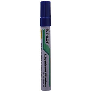 PILOT Whiteboard Marker Bullet 4.0 mm Tip Blue, Box of 12 PILOT Whiteboard Marker Bullet 4.0 mm Tip Blue, Box of 12