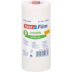 tesa UK Tesafilm 6X Invisible Tape 33M x 19MM tesa UK Tesafilm 6X Invisible Tape 33M x 19MM