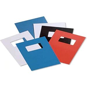 Rexel Acco 250 GSM A4 Leatherboard Window Binding Covers White (Pack of 50) Rexel Acco 250 GSM A4 Leatherboard Window Binding Covers White (Pack of 50)