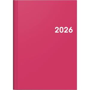 BRUNNEN Book Calendar Model 796 2026 A5, Paper, Pink BRUNNEN Book Calendar Model 796 2026 A5, Paper, Pink