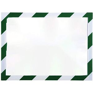 Exacompta Ref 39207E Magnetic Wall Display Pocket Suitable for A4 Documents, 3 Magnetic Sides & 1 Open Side for Insertion, Ideal for Notes & Posters White & Green Exacompta Ref 39207E Magnetic Wall Display Pocket Suitable for A4 Documents, 3 Magnetic Sides & 1 Open Side for Insertion, Ideal for Notes & Posters White & Green