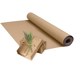 Triplast Brown ECO Kraft Paper (600mm x 20m) Eco-Conscious & Recyclable Multipurpose Wrapping Paper Roll with a Premium & Rustic Finish Ideal for Gift Wrapping, Parcel Packing, Arts & Craft Triplast Brown ECO Kraft Paper (600mm x 20m) Eco-Conscious & Recyclable Multipurpose Wrapping Paper Roll with a Premium & Rustic Finish Ideal for Gift Wrapping, Parcel Packing, Arts & Craft