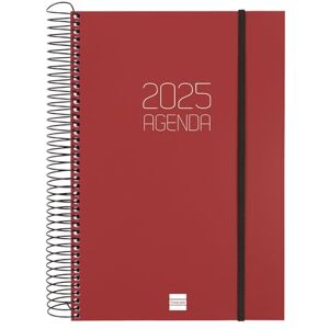 Finocam Spiral Agenda Opaque 2025 1 Day Page January 2025 December 2025 (12 months) Bordeaux Spanish Finocam Spiral Agenda Opaque 2025 1 Day Page January 2025 December 2025 (12 months) Bordeaux Spanish