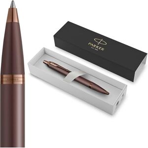 PARKER IM Monochrome Ballpoint Pen Burgundy Finish and Trims Blue Ink Medium Point Gift Box PARKER IM Monochrome Ballpoint Pen Burgundy Finish and Trims Blue Ink Medium Point Gift Box