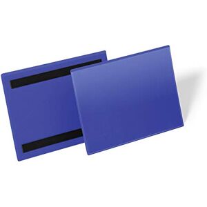 Durable Magnetic Document Sleeve A5 Landscape, Pack of 50 Pieces, Dark Blue Durable Magnetic Document Sleeve A5 Landscape, Pack of 50 Pieces, Dark Blue