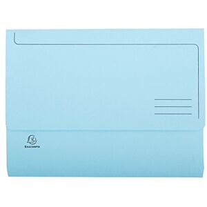 Exacompta Ref 46772E Super A4 Document Wallets 245 x 325mm in Size, Suitable for A4 Documents, 3cm Expansion Gusset, 220gsm Card, PEFC-Certified Blue (Pack of 50) Exacompta Ref 46772E Super A4 Document Wallets 245 x 325mm in Size, Suitable for A4 Documents, 3cm Expansion Gusset, 220gsm Card, PEFC-Certified Blue (Pack of 50)