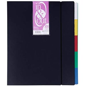 Grafoplás Grafoplas 39409010 – Folder, 100 Sleeves Removable, in & Out System, A4. Grafoplás Grafoplas 39409010 – Folder, 100 Sleeves Removable, in & Out System, A4.