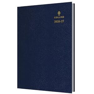 Collins 2026-2027 Mid/Academic Year Planner 13 Month A5 Day-to-Page with Appointments Debden Desk Diary Blue (52M.60-2627) Collins 2026-2027 Mid/Academic Year Planner 13 Month A5 Day-to-Page with Appointments Debden Desk Diary Blue (52M.60-2627)