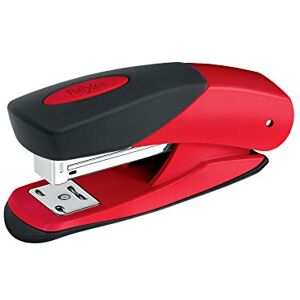 Rexel Choices Matador Half Strip Stapler, 25 Sheet Capacity, Uses 24/6 and 26/6 Staples, Metal Body, Red, 2115688 Rexel Choices Matador Half Strip Stapler, 25 Sheet Capacity, Uses 24/6 and 26/6 Staples, Metal Body, Red, 2115688