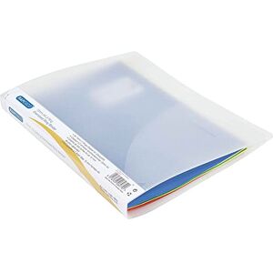Rapesco 0923 2-Ring Binder, 25 mm Spine, A4, Clear Transparent, Pack of 10 Rapesco 0923 2-Ring Binder, 25 mm Spine, A4, Clear Transparent, Pack of 10