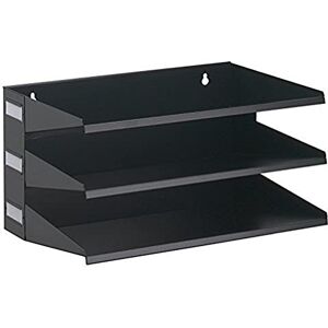 Durable 335901 Sorting Rack (with 3 Shelves), for Table or Wall, Black Durable 335901 Sorting Rack (with 3 Shelves), for Table or Wall, Black