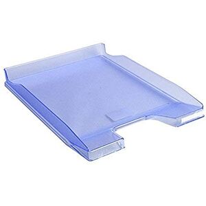 Exacompta Ref 11410D Office Letter Tray Combo Mini 347 x 255 x 38mm in Size, Suitable for A4 Documents, Stackable with Others, Holds Approx. 250 Sheets Ice Blue Translucent (Pack of 10) Exacompta Ref 11410D Office Letter Tray Combo Mini 347 x 255 x 38mm in Size, Suitable for A4 Documents, Stackable with Others, Holds Approx. 250 Sheets Ice Blue Translucent (Pack of 10)