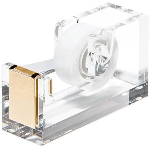 OfficeGoods Acrylic & Gold Tape Dispenser by A Classic Design to Brighten Up Your Desk and Office OfficeGoods Acrylic & Gold Tape Dispenser by A Classic Design to Brighten Up Your Desk and Office