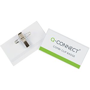 Q-Connect KF01568 Combination Badge 40x75mm (Pack of 50) Q-Connect KF01568 Combination Badge 40x75mm (Pack of 50)