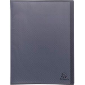 Exacompta Ref 78551E Pack of 5 Opak Recycled Document Protectors 50 Grained Pockets 100 Sheets for A4 Format Soft Cover in Polypropylene 4/10th semi Opaque Black Exacompta Ref 78551E Pack of 5 Opak Recycled Document Protectors 50 Grained Pockets 100 Sheets for A4 Format Soft Cover in Polypropylene 4/10th semi Opaque Black