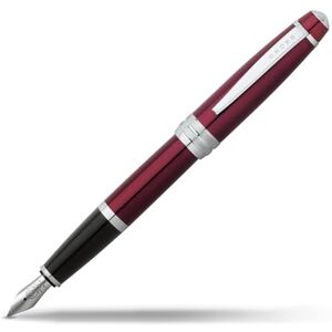 Cross Bailey Red Lacquer Medium Nib Fountain Pen incl. Premium Gift Box – Refillable Cartridge Pen Cross Bailey Red Lacquer Medium Nib Fountain Pen incl. Premium Gift Box – Refillable Cartridge Pen